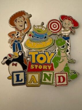 Toy Story Land Trading pin